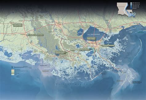 jean lafitte national park map.